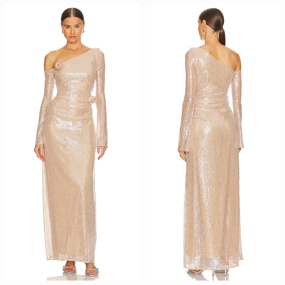 LPA Aniella Gown in Champagne